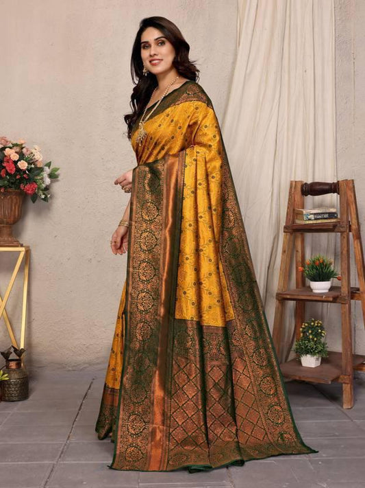 BANARASI SOFT SILK SAREE
